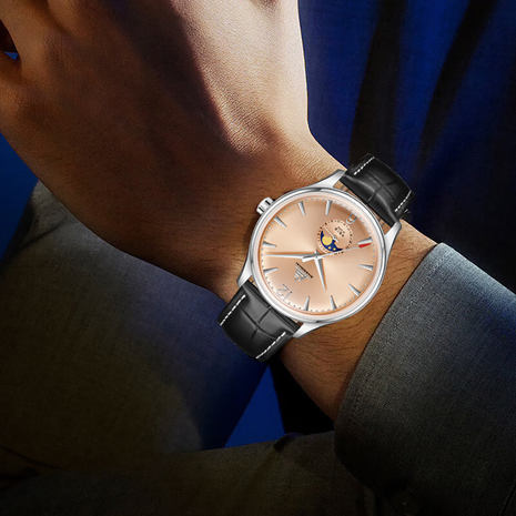 Shanghai Watches 1955 Moonphase 39mm Special Edition Salmon