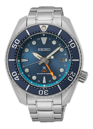 Seiko Prospex SFK001J1 Solar GMT Blue