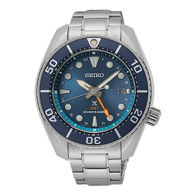 Seiko Prospex SFK001J1 Solar GMT Blue