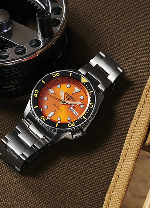 Seiko 5 Sports SRPD59K1 Orange SSB