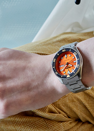 Seiko 5 Sports SRPD59K1 Orange SSB
