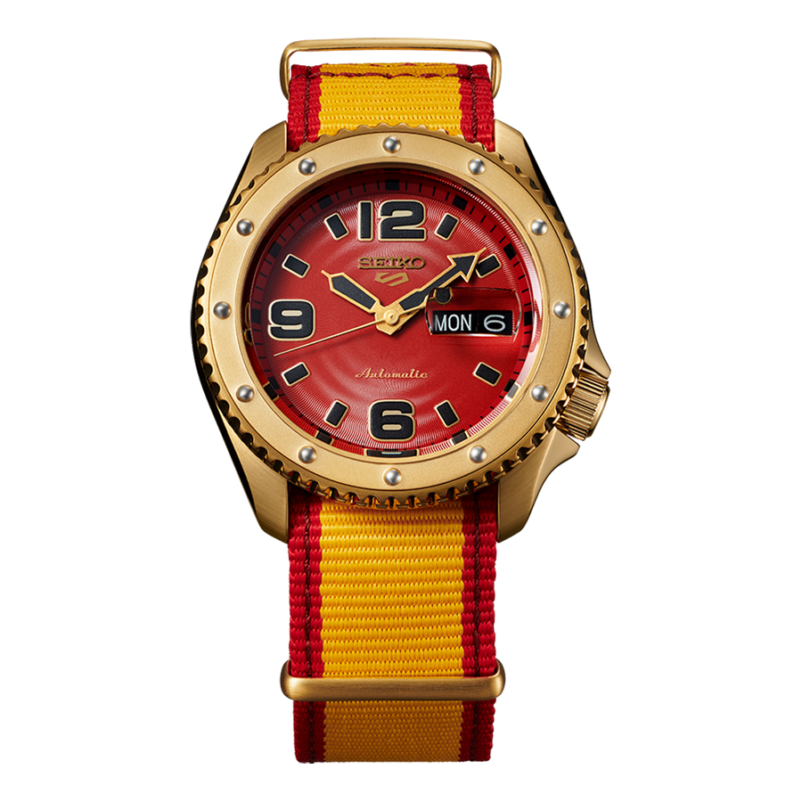 Seiko 5 Sports SRPF24K1 Street Fighter Zangief – redarmywatches.com