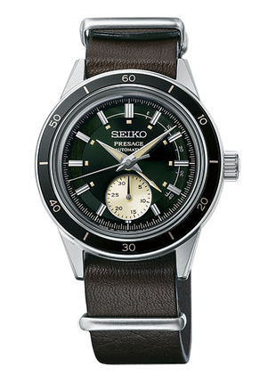 Seiko Presage SSA451J1 Style60s Nato Leather