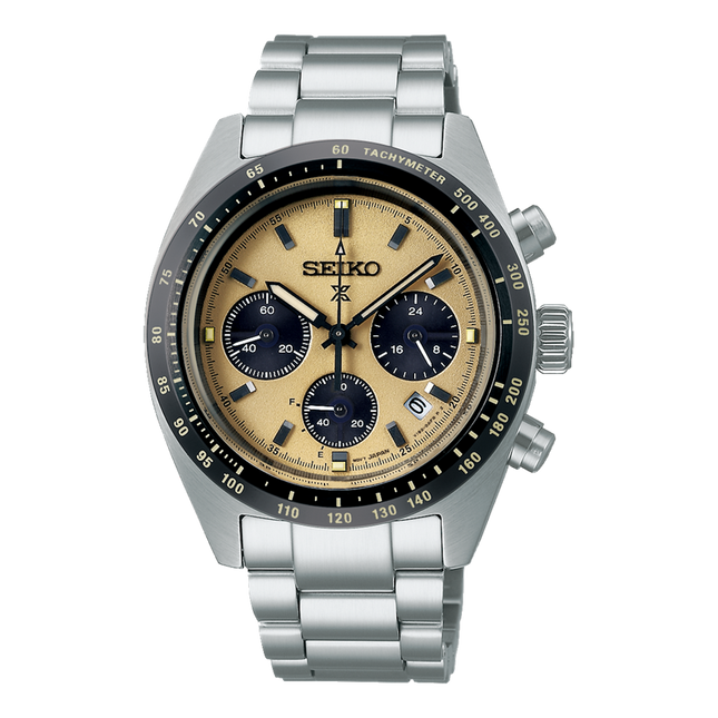 Seiko Prospex SSC817P1 Speedtimer Solar Chrono Gold