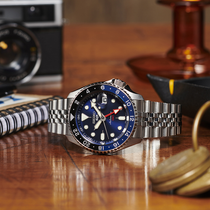 Seiko 5 Sports SSK003K1 GMT Blue