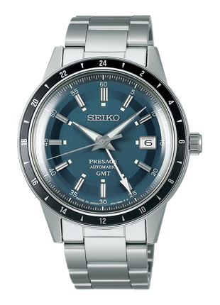 Seiko Presage SSK009J1 Style60s GMT Blue