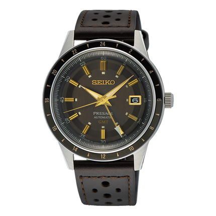 Seiko Presage SSK013J1 Style60s GMT Black