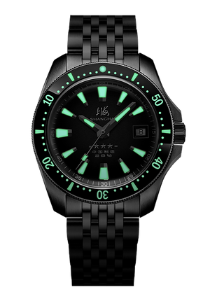 Shanghai Watch Commander Dive 39mm - Black Dial