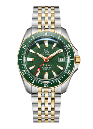 Shanghai Watch Commander Dive 39mm - Green Dial