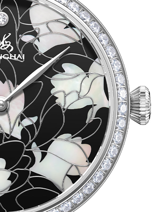 Shanghai Watch Magnolia Blossom 36mm - Silver Dial