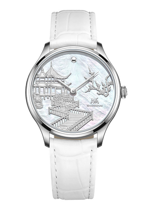 Shanghai Watch Moonlit Serpentine 36mm - White Dial