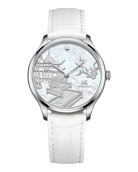 Shanghai Watch Moonlit Serpentine 36mm - White Dial