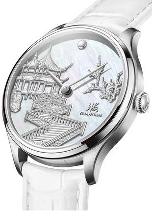 Shanghai Watch Moonlit Serpentine 36mm - White Dial