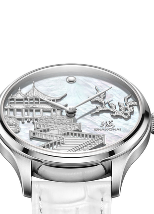 Shanghai Watch Moonlit Serpentine 36mm - White Dial