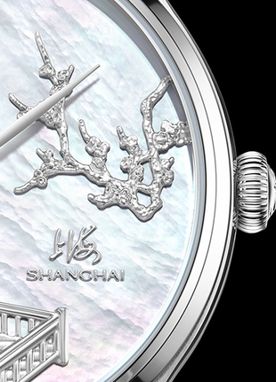Shanghai Watch Moonlit Serpentine 36mm - White Dial