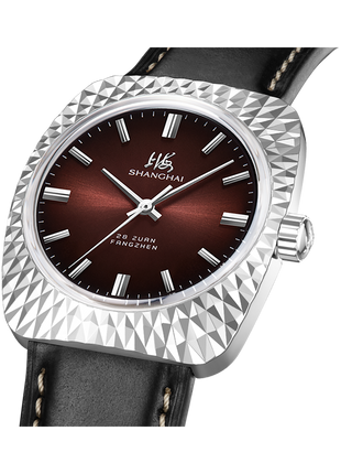 Shanghai Watch Visionary 36mm - Red Dial