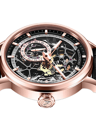 Waldhoff Pioneer Rose Gold Obsidian
