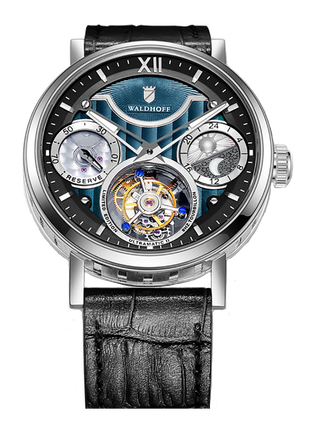 Waldhoff Ultramatic II Tourbillon Black Sand
