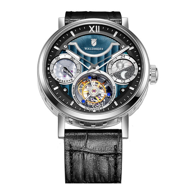 Waldhoff Ultramatic II Tourbillon Black Sand