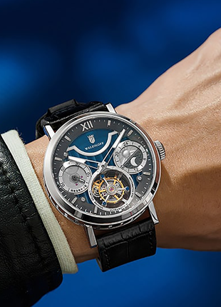 Waldhoff Ultramatic II Tourbillon Black Sand
