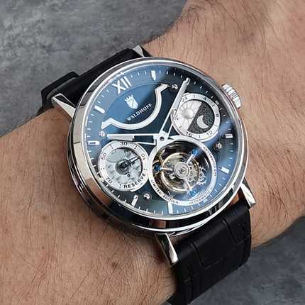 Waldhoff Ultramatic II Tourbillon Black Sand