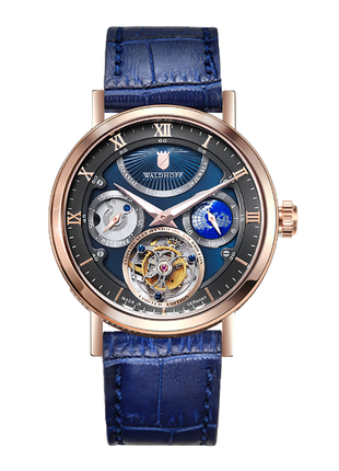 Waldhoff Ultramatic Tourbillon Carbon Bay Rose Gold