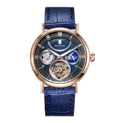 Waldhoff Ultramatic Tourbillon Carbon Bay Rose Gold