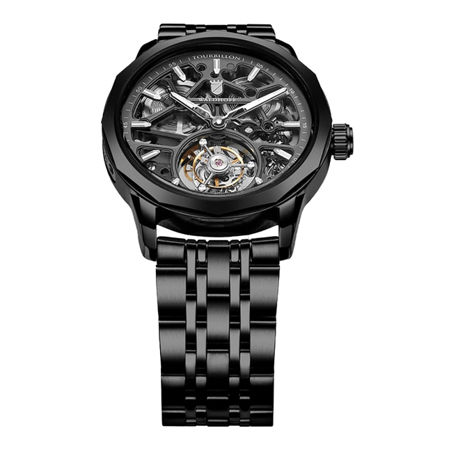 Waldhoff Vanguard V8 Tourbillon Black