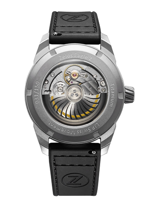 Zelos Eagle 2 Titanium Carbon - Pilot Automatic Watch with LJP G100