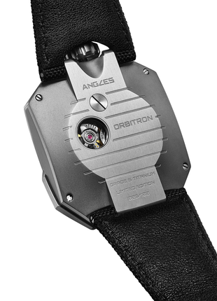 ANGLES Orbitron Ash Titanium closed caseback and Miyota automatic movement