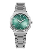 Atelier Wen Perception V3 Yún Green with hand-turned guilloché dial and micro-frosted 904L steel case