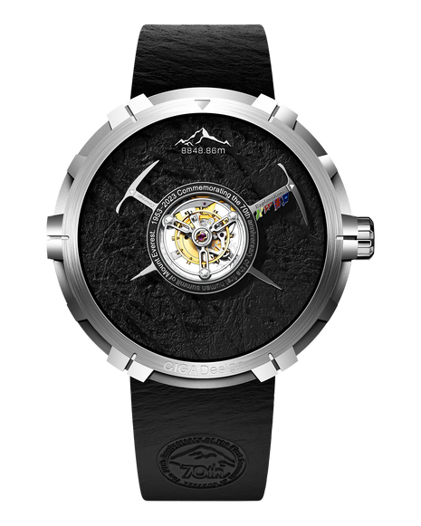 CIGA Design Everest Summit Central Tourbillon Titanium Watch