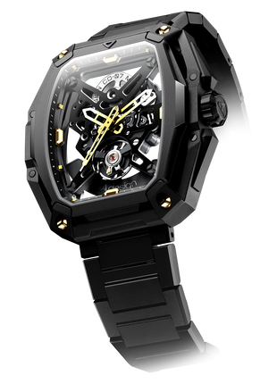 CIGA DESIGN Hunter Gold Automatic Skeleton Watch