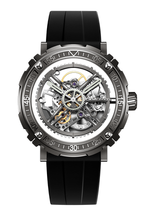 CIGA Design Magician titanium interchangeable round case front view