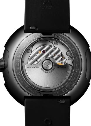CIGA Design Time Cipher CD-08 automatic movement exhibition caseback