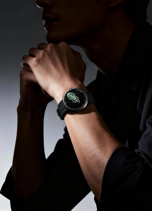 CIGA Design Time Cipher stainless steel watch worn on wrist