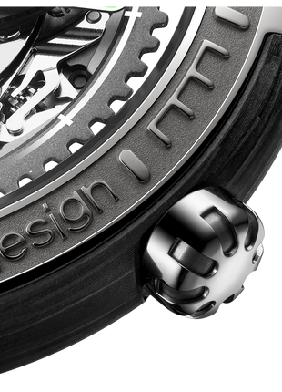 CIGA DESIGN Vector Carbon Fiber Automatic Skeleton Watch
