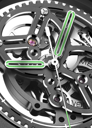 CIGA DESIGN Vector Carbon Fiber Automatic Skeleton Watch