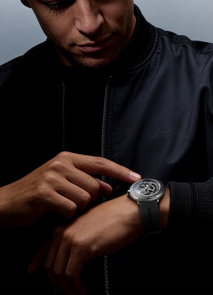 CIGA DESIGN Vector Titanium Automatic Skeleton Watch Wristshot