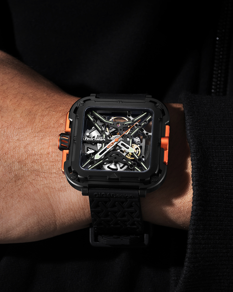CIGA Design X Series Gorilla Orange PVD Watch | RAW SG
