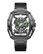 CIGA Design Z Series Hunter Carbon automatic watch front view