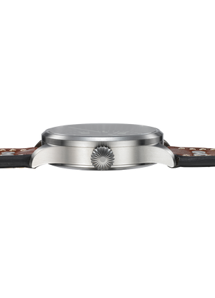 Side profile of the Laco Aachen 42 Type B Automatic Pilot Watch