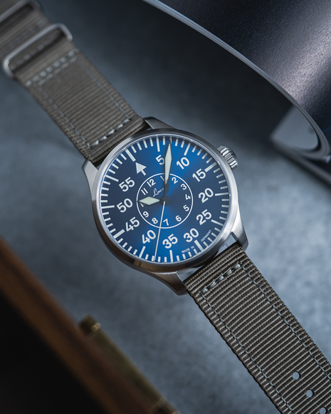 Laco Aachen Blaue Stunde 39 Type B Automatic Pilot Watch