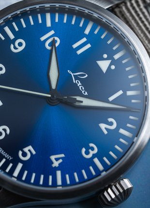 Laco Augsburg Blaue Stunde 42 Type A Automatic Pilot Watch
