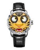 Lucky Harvey Tiger Automata 40mm Orange Tiger automatic watch